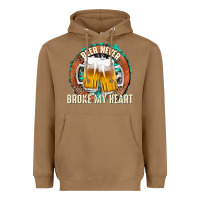 Toasted Coconut beer never broke my heart Heavyweight Hoodie - texasbilliewilder