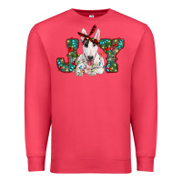 Cardinal Christmas joy bull terrier Premium Sweatshirt - RanaPortraitStore