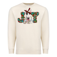 Sandshell Christmas joy bull terrier Premium Sweatshirt - RanaPortraitStore
