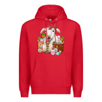 Red easter lamb Premium Hoodie - Jasminsmagicworld