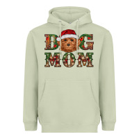 Matcha Christmas Toy Poodle Dog Mom Heavyweight Hoodie - RanaPortraitStore