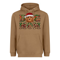 Toasted Coconut Christmas Toy Poodle Dog Mom Heavyweight Hoodie - RanaPortraitStore