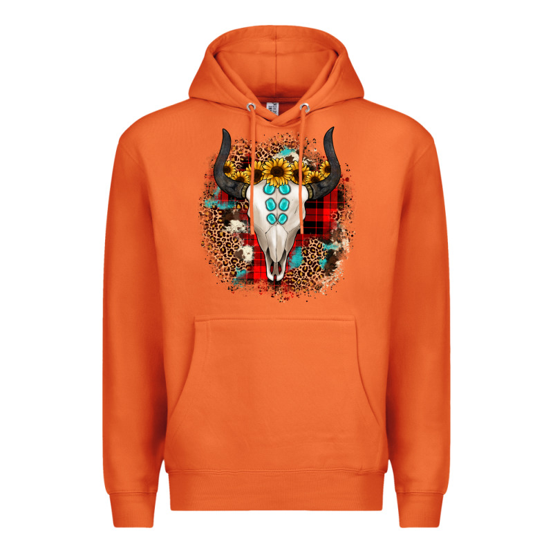 Bullskull Christmas Premium Hoodie by JahusDesignShop | Teevron