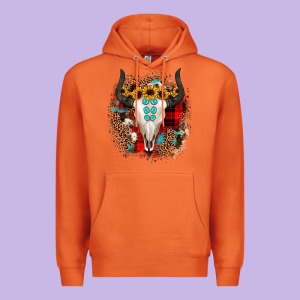 Bullskull Christmas Premium Hoodie Designed By Jahusdesignshop