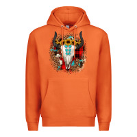 Carrot bullskull christmas Premium Hoodie - JahusDesignShop