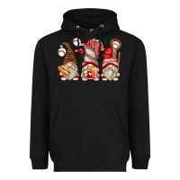 Black baseball gnomes Heavyweight Hoodie - Zillion Design Studio