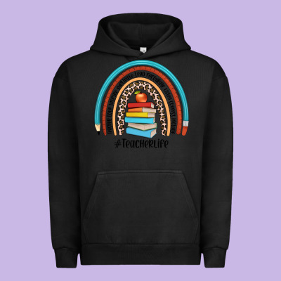 #teacherlife Urban Hoodie Designed By Jahusdesignshop