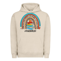 Pigment French Oak #teacherlife Urban Hoodie - JahusDesignShop