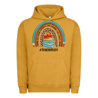 Pigment Peanut Butter #teacherlife Urban Hoodie - JahusDesignShop