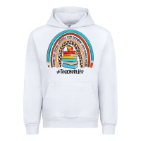 White #teacherlife Urban Hoodie - JahusDesignShop