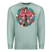 Seafoam western crocin Premium Sweatshirt - texasbilliewilder
