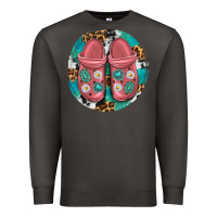 Smoke western crocin Premium Sweatshirt - texasbilliewilder