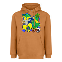 Meerkat brazil hearts Heavyweight Hoodie - texasbilliewilder