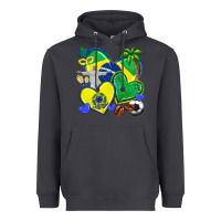 Smoke brazil hearts Heavyweight Hoodie - texasbilliewilder