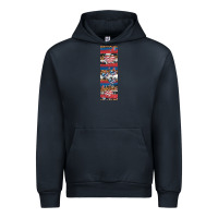 Navy usa flag and western patterns  penwraps 1 Urban Hoodie - Artiststas