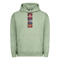 Pigment Oil Green usa flag and western patterns  penwraps 1 Urban Hoodie - Artiststas
