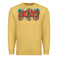 Antique Gold aunt American football Premium Sweatshirt - Zillion Design Studio