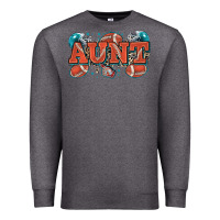 Charcoal Heather aunt American football Premium Sweatshirt - Zillion Design Studio