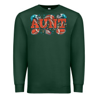 Sports Green aunt American football Premium Sweatshirt - Zillion Design Studio