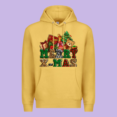 Merry Xmas With Christmas Premium Hoodie Designed By Adodesignshop