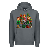 Rock merry xmas with christmas Premium Hoodie - AdoDesignShop