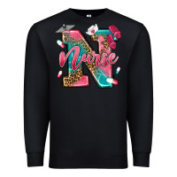 Black western nurse Premium Sweatshirt - texasbilliewilder
