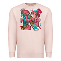 Pale Pink western nurse Premium Sweatshirt - texasbilliewilder