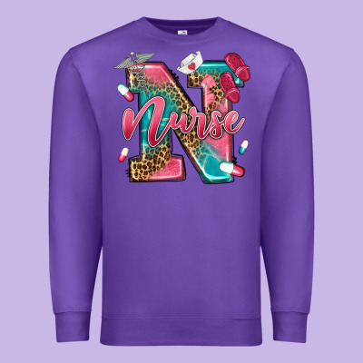 Western Nurse Premium Sweatshirt Designed By Texasbilliewilder