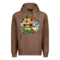 Chestnut Minnesota State Map Premium Hoodie - RanaPortraitStore