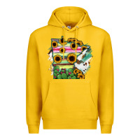 Lemon Minnesota State Map Premium Hoodie - RanaPortraitStore