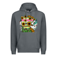 Rock Minnesota State Map Premium Hoodie - RanaPortraitStore