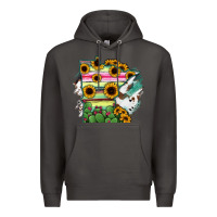 Smoke Minnesota State Map Premium Hoodie - RanaPortraitStore
