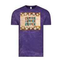 Cloud Purple coffee Vintage Tee - Artiststas