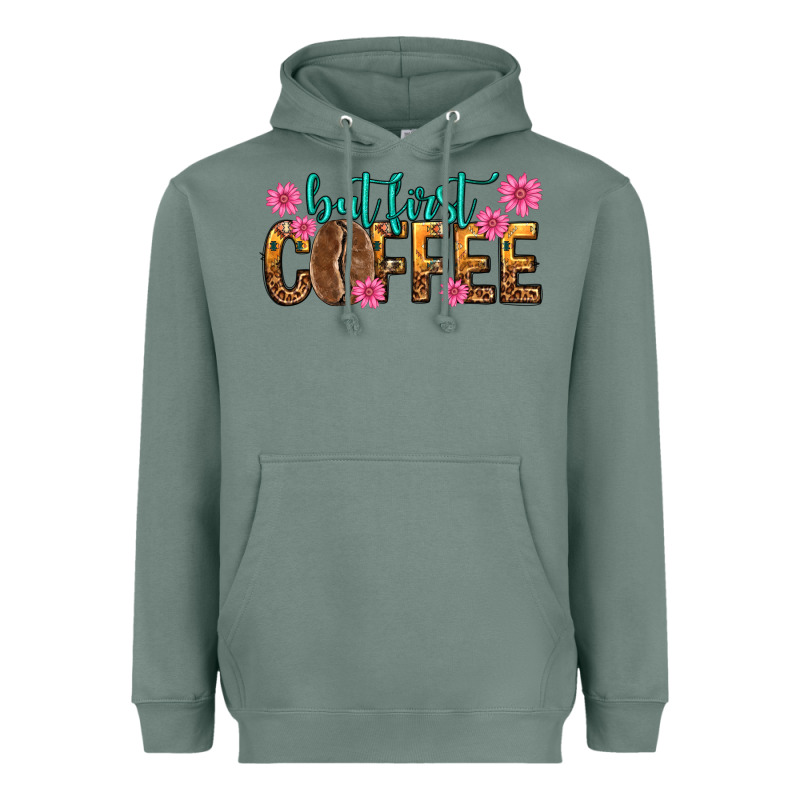 But First Coffee Heavyweight Hoodie by texasbilliewilder | Teevron