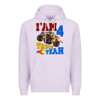 Lilac i'am four truck yeah Premium Hoodie - Artiststas