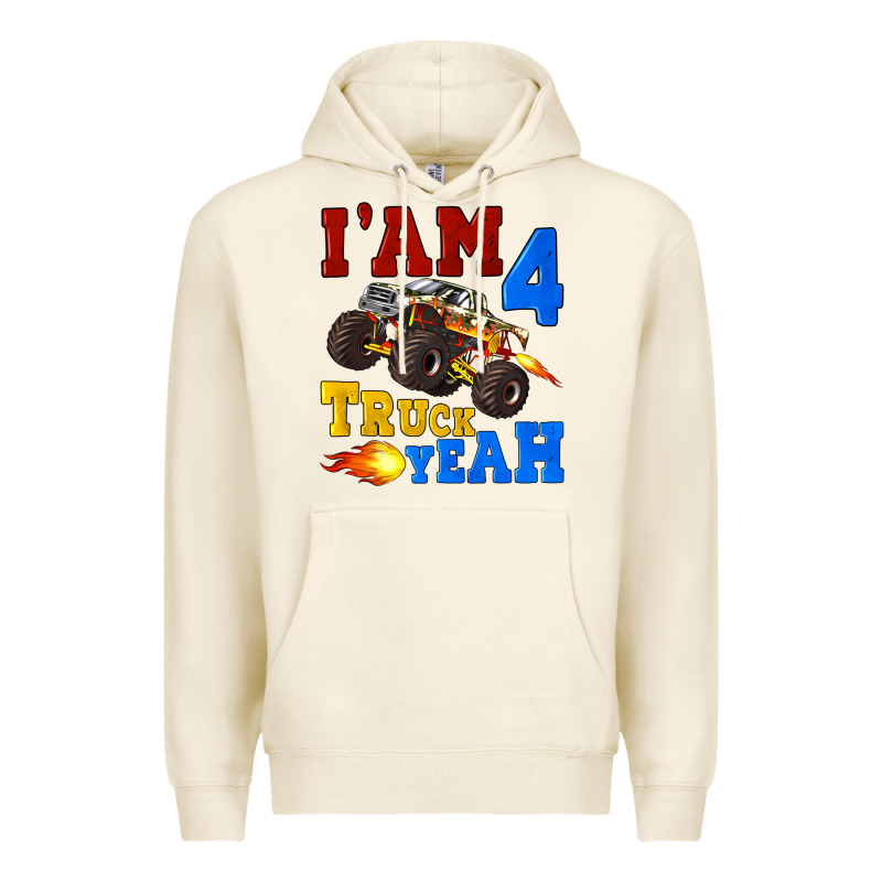 I'am Four Truck Yeah Premium Hoodie by Artiststas | Teevron