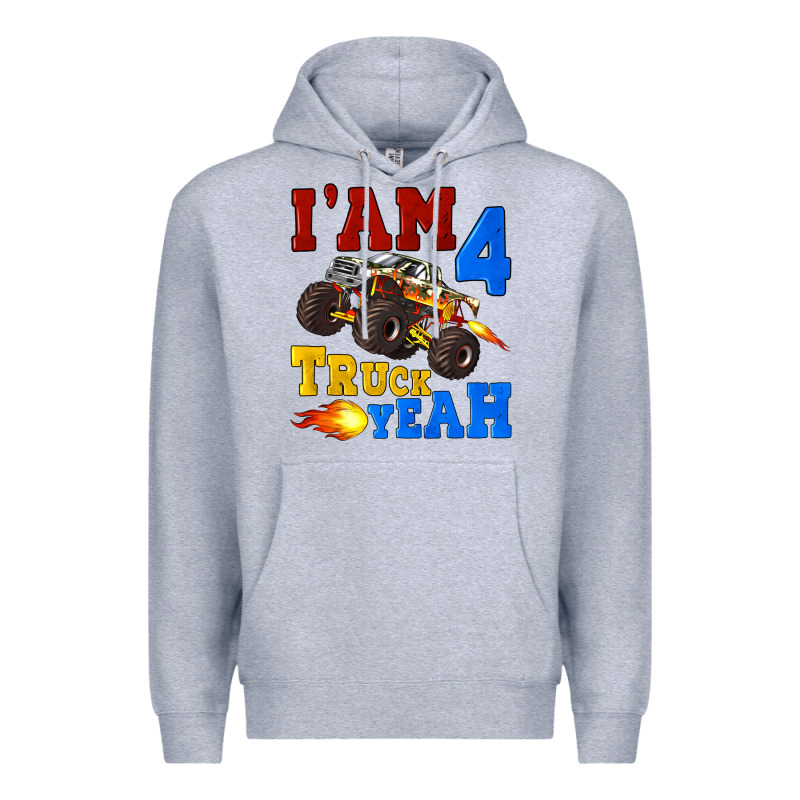 I'am Four Truck Yeah Premium Hoodie by Artiststas | Teevron