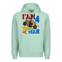 Seafoam i'am four truck yeah Premium Hoodie - Artiststas