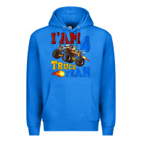 True Royal i'am four truck yeah Premium Hoodie - Artiststas