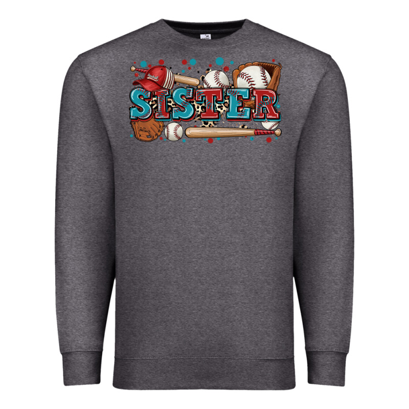Sister Baseball Premium Sweatshirt by Zillion Design Studio | Teevron