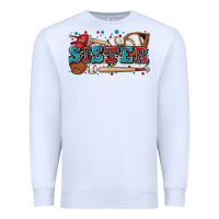 White sister baseball Premium Sweatshirt - Zillion Design Studio