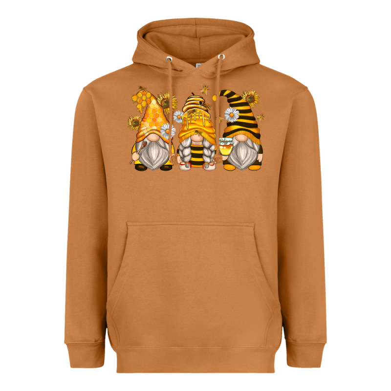 Bumble Bee Gnomes Heavyweight Hoodie by Zillion Design Studio | Teevron