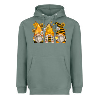 Sage bumble bee gnomes Heavyweight Hoodie - Zillion Design Studio