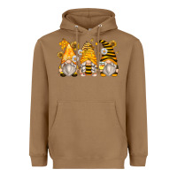 Toasted Coconut bumble bee gnomes Heavyweight Hoodie - Zillion Design Studio