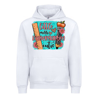 White little miss kindergarten cutie Urban Hoodie - JahusDesignShop