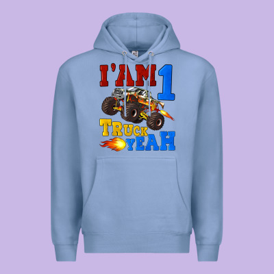 I'am One Truck Yeah Premium Hoodie Designed By Artiststas