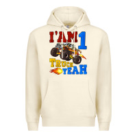 Sandshell i'am one truck yeah Premium Hoodie - Artiststas