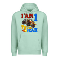 Seafoam i'am one truck yeah Premium Hoodie - Artiststas