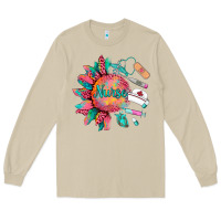 Mushroom western  nurse medical instruments Long Sleeve Tee - BarkalooDesign