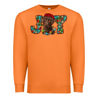 Carrot labrador retriever christmas joy Premium Sweatshirt - RanaPortraitStore